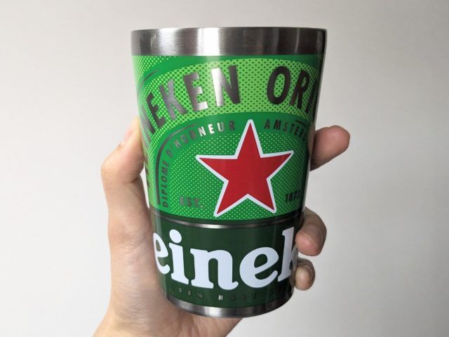 「Heineken（ハイネケン）」の真空断熱タンブラー