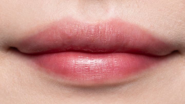 キャンメイク「グラスティントシロップ」ティッシュオフ後