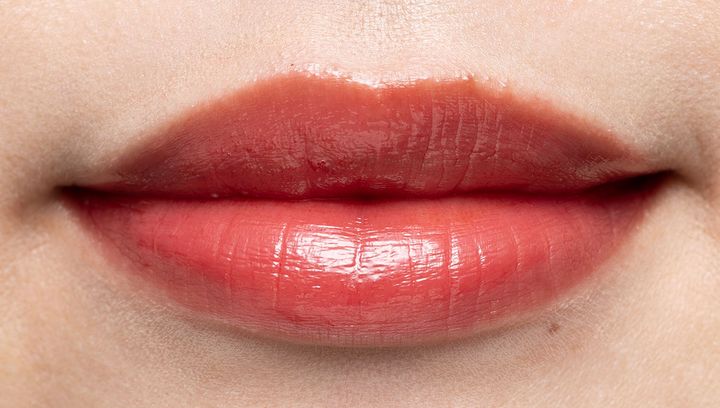 Ririmew「ミューテッドシアーティント」飲食後の色持ち 27/30点