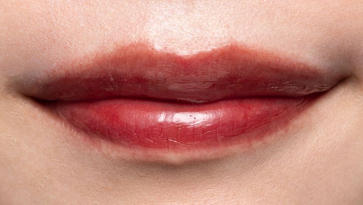 Dinto「ブラーグロイリップティント」発色の良さ 13/20点