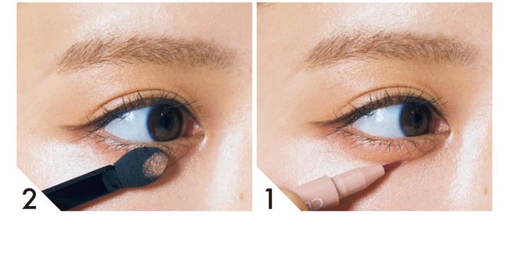 【涙袋】_涙袋メイクで中顔面をキュッと