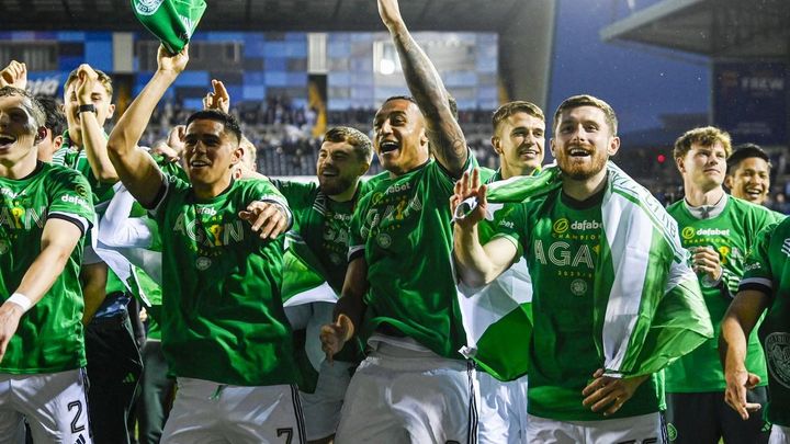 セルティックがリーグ3連覇決定！前田大然が1ゴール1アシスト、キルマーノックに大勝