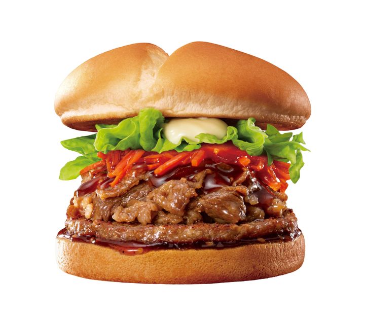 「甘辛 牛プルコギバーガー」