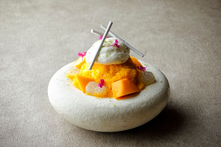 「夏 麓 氷 芒果」4048円