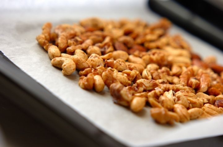 スパイシーローストナッツの作り方2