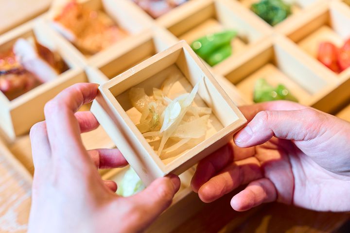 「ういきょう甘酢」。甘酸っぱい味わい