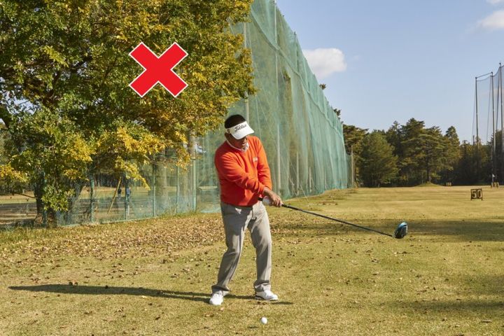 ライン出しのフェードをすぐに打てる方法！“左手小指”の使い方が重要