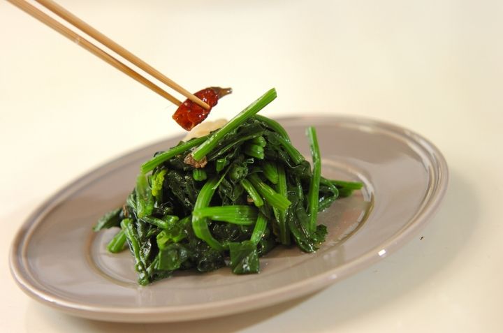 基本のアーリオオーリオ ニンニク香るほうれん草 by保田 美幸さんの作り方5