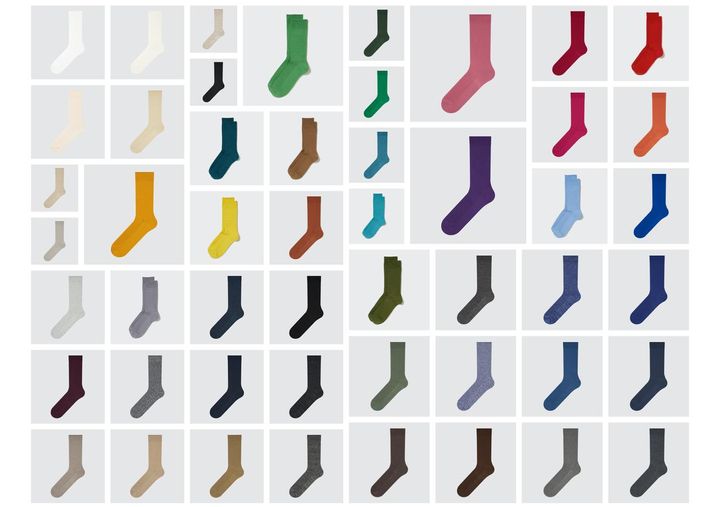 画像2: 【ユニクロ】50色ソックス¥290 www.uniqlo.com
