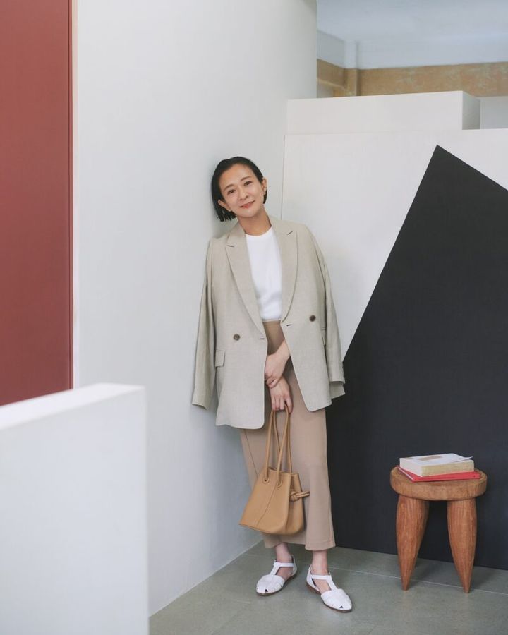 スローンのリブTシャツ デミルクスビームス、スタイリスト佐藤佳菜子さんのコラボ