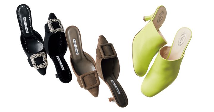 ミュール,つっかけ,マノロブラニク,トッズ