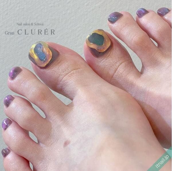 Gran CLURÉRが投稿したネイルデザイン [photoid:I0129132] via Itnail Design (733566)