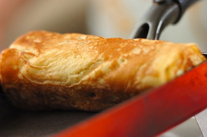 卵焼き器で作る簡単バームクーヘンの作り方5