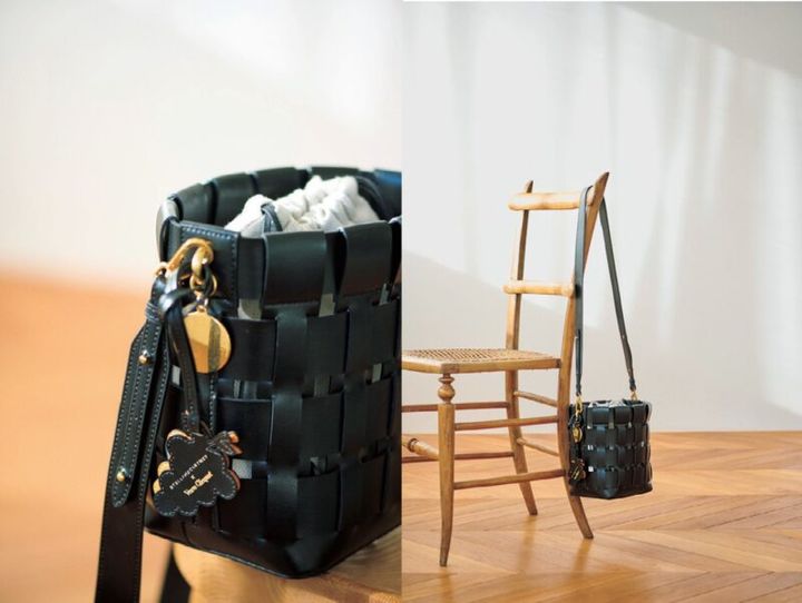 ステラマッカートニー シャンパンの廃棄ぶどう由来のバッグ 