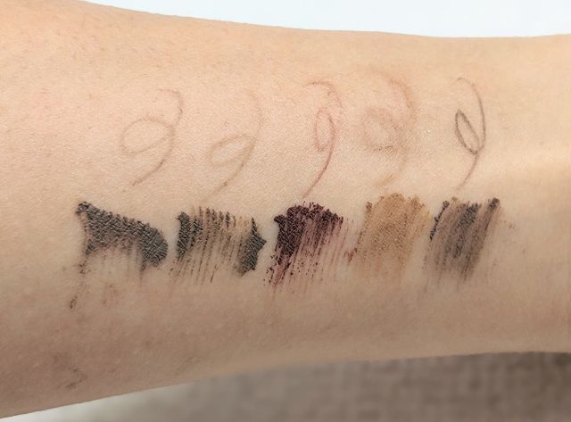 スキニーブロウペンシル＆ブロウマスカラ