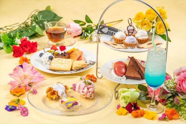 「スプリングカーニバルアフタヌーンティーセット」4000円