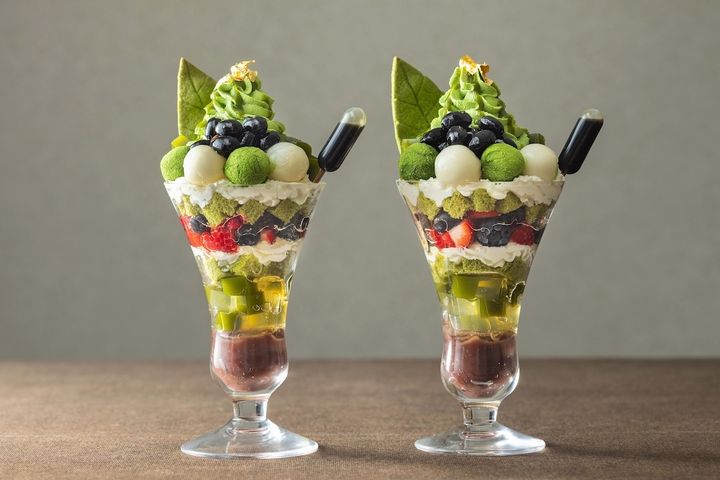 「抹茶パフェ」2530円