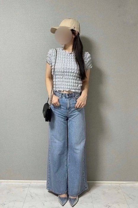 ジーユー_シャーリングT_3