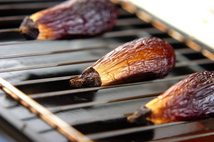 焼きナスナムルの作り方2