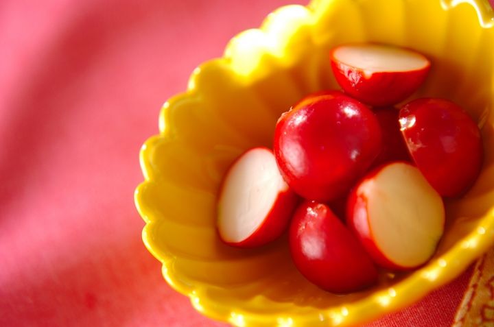 箸休めに！さっぱりラディッシュの甘酢漬け