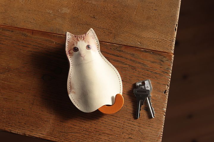 愛猫の写真がそのままキーケースに、父の日に間に合う早期割引も