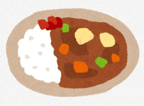 カレーライスイラスト画像
