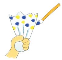 梅雨はもうすぐ！ 晴れを願って作る、家族の顔のてるてる坊主「おしゃれ合羽のてるてるファミリー」の作り方の画像6