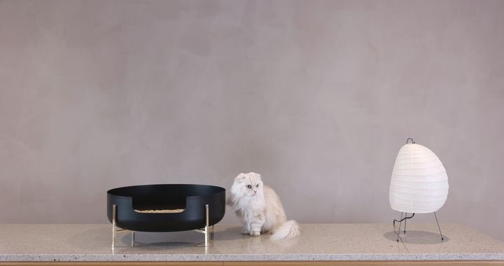 愛猫のためにこだわる。《Katte》のインテリアに馴染むお洒落な猫用トイレが美しい