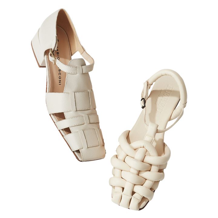 最旬グルカサンダル、ホワイト