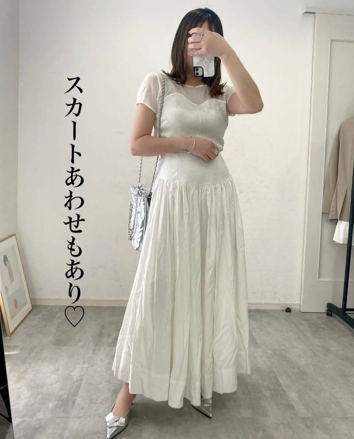 ジーユー_ビスチェコンビネーションセーター_3