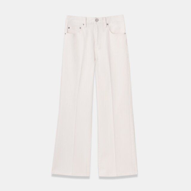 PLST PLUS STYLEハイライズワイドジーンズ