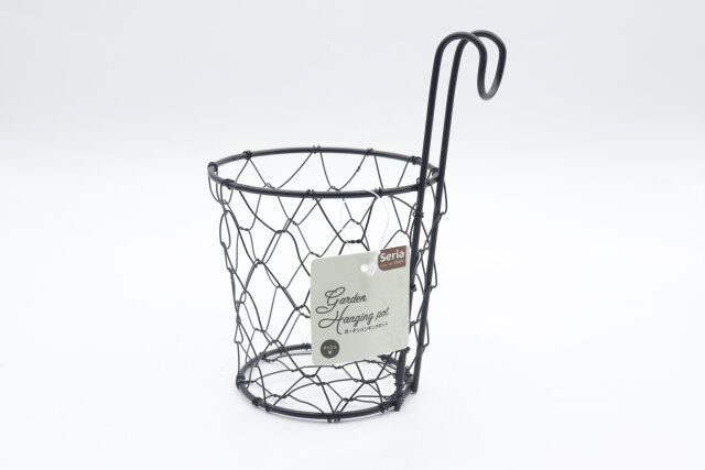 100均セリアの園芸グッズバスケット