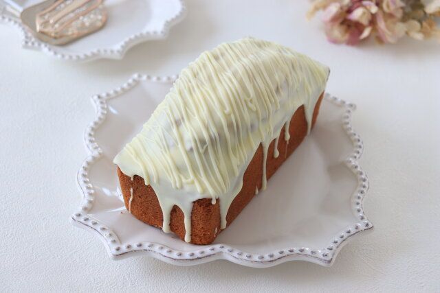 バニラホワイトチョコパウンド レシピ