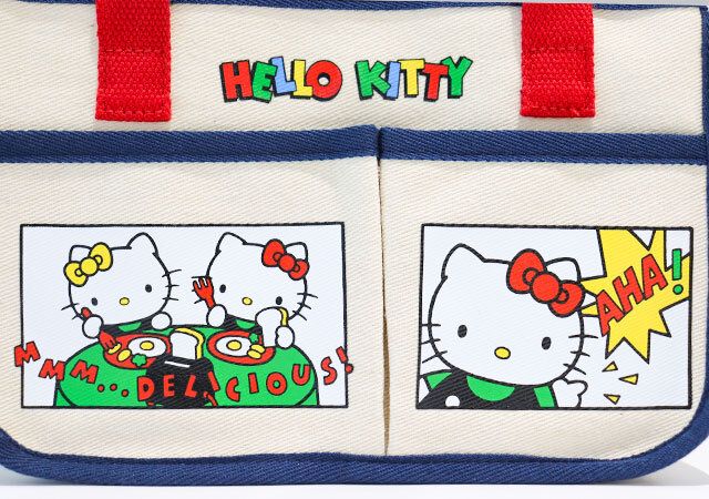 ハローキティ付録のトートバッグをレビュー
