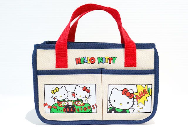ハローキティ付録のトートバッグをレビュー