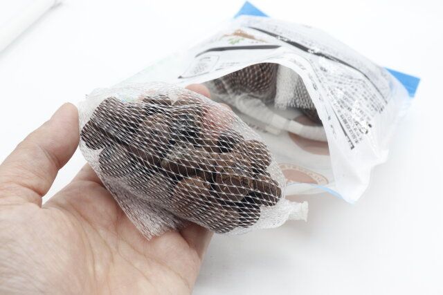 ダイソーのネット入り鉢底石は植え替え時の回収がラク