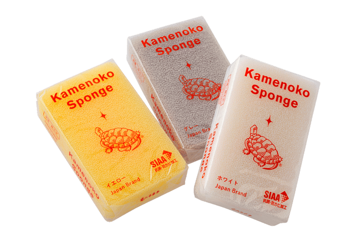 〈亀の子束子西尾商店〉のスポンジ