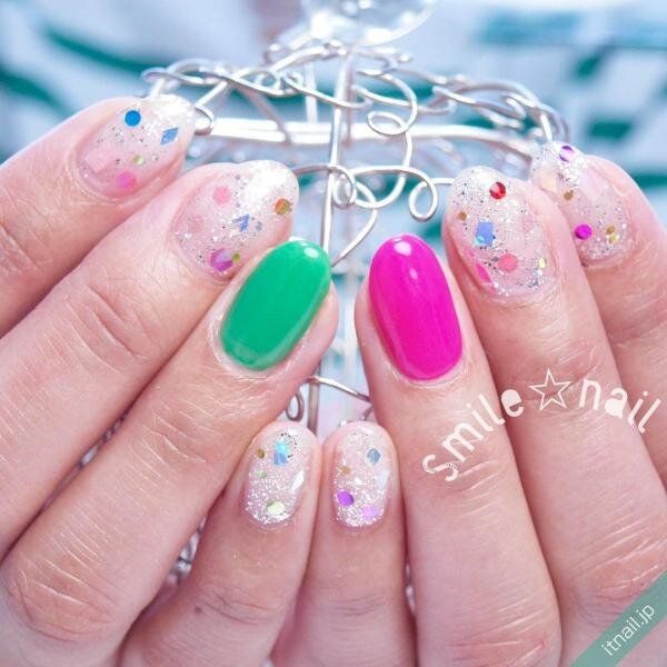 Smile☆nailが投稿したネイルデザイン [photoid:I0128347] via Itnail Design (733873)
