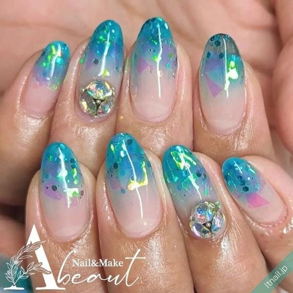 Nail&Make Abeautが投稿したネイルデザイン [photoid:I0129341] via Itnail Design (733866)