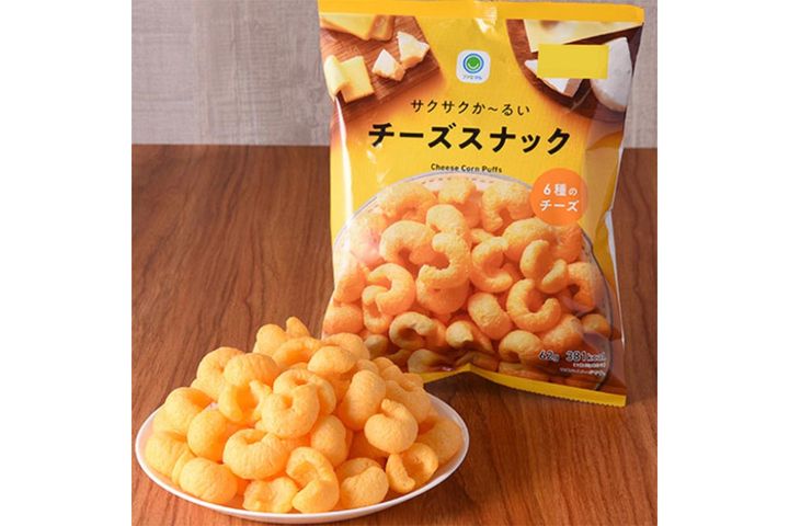 第5位：ファミマル サクサクか～るいチーズスナック