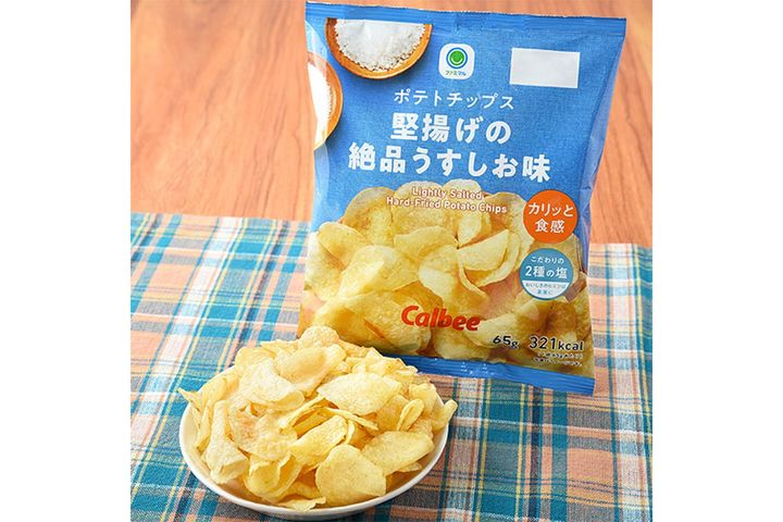 第4位：ファミマル ポテトチップス堅揚げの絶品うすしお味
