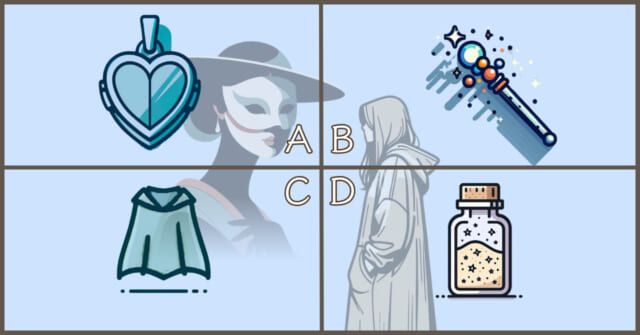 何の魔法アイテムをもらった？【心理テスト】愛され方の傾向を診断！