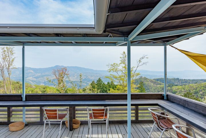 天空カフェで絶景とオーガニックメニューを満喫して、心と体を解き放つ「カフェー清涯荘」