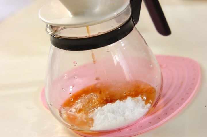 ドリップコーヒーゼリーの作り方3