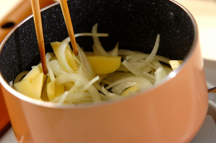 アスパラポタージュの作り方1