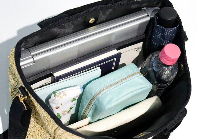 THE SCAPE OF GREEN デイリーコーデに合わせやすい 大人の2WAYかごバッグBOOK 実用例