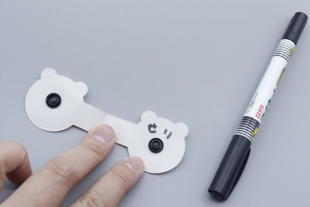 100均セリアのネームタグ