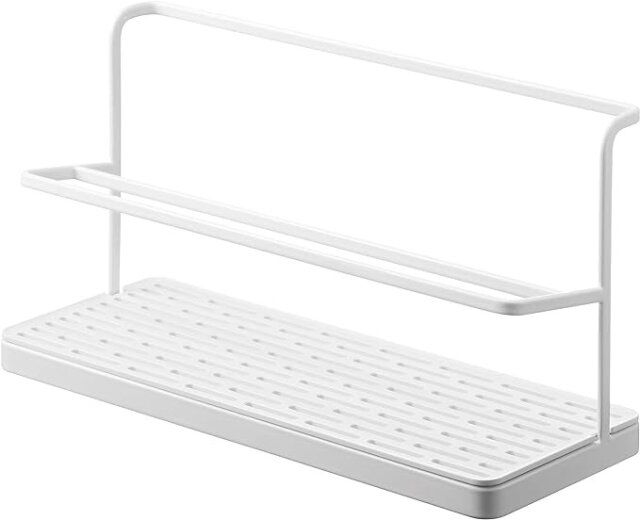 山崎実業のワイド ジャグボトルスタンド ホワイト