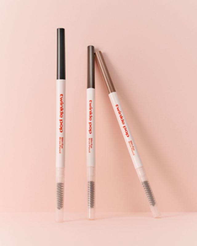 「twinkle pop by. CLIO」スリムアイブロウペンシル（3種）