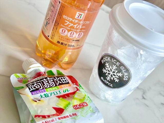 7プレミアム トリプルファイバー × 蒟蒻畑りんご